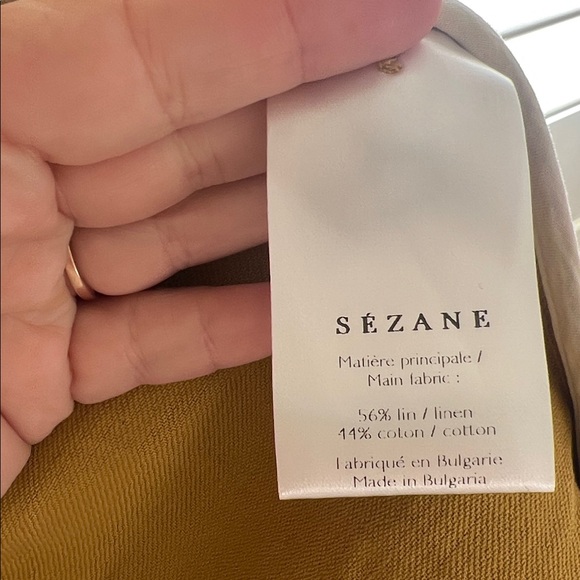 Sezane Elaia Jacket size 34 EU 2/XS US - Picture 6 of 7